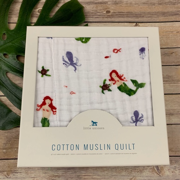 twin muslin quilt